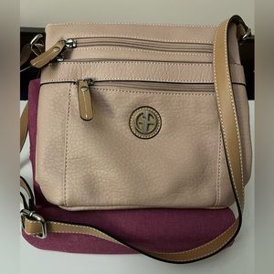 Giani Bernini Dusty Pink Crossbody Bag